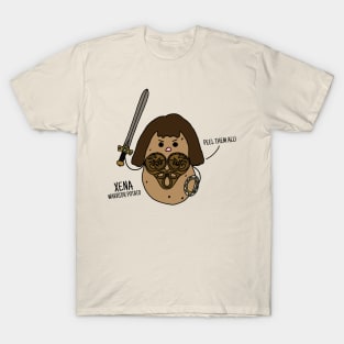 Xena Warrior Potato T-Shirt